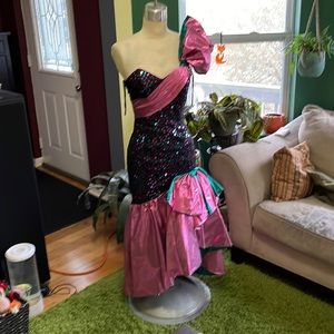 1991 vintage prom dress